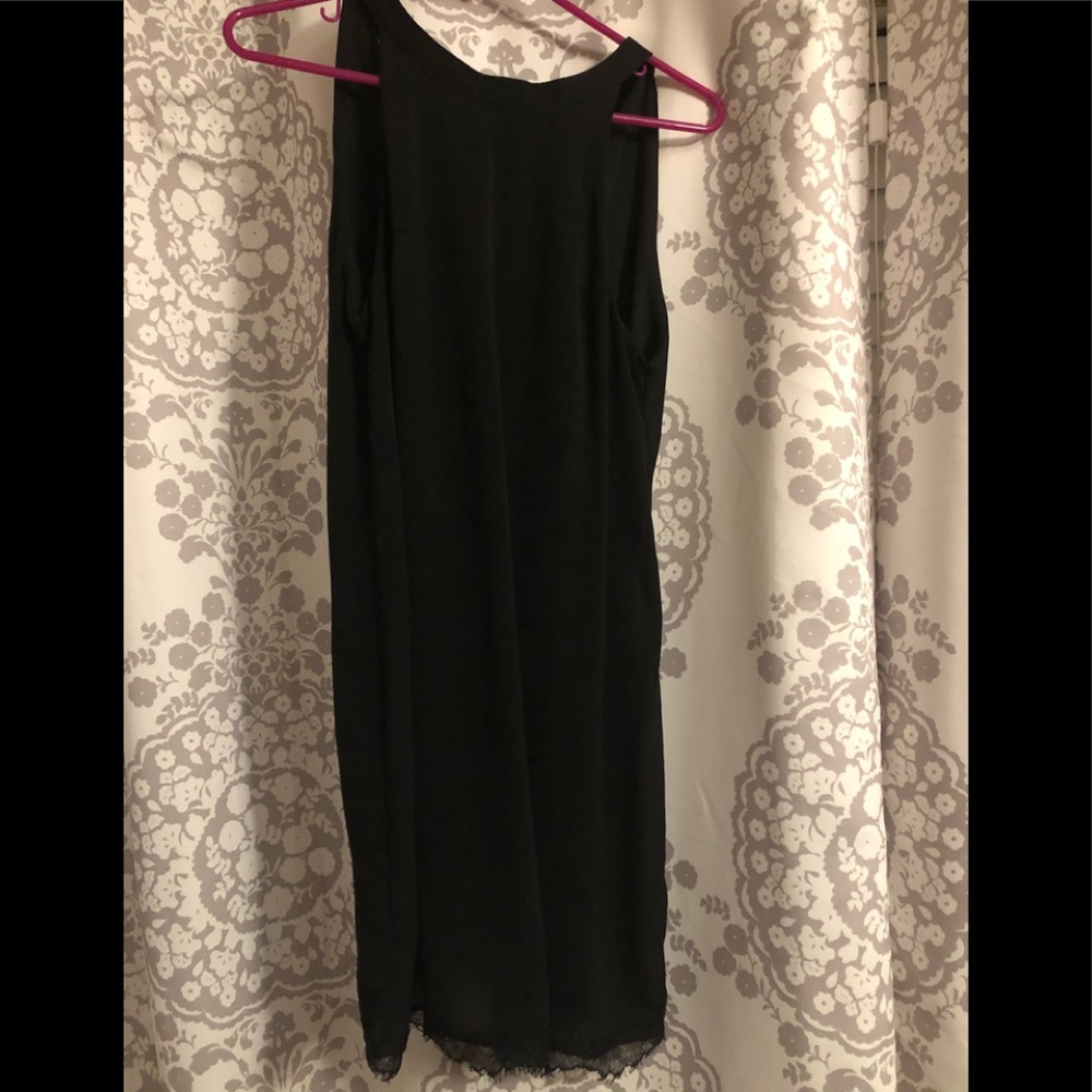 Black cocktail dress